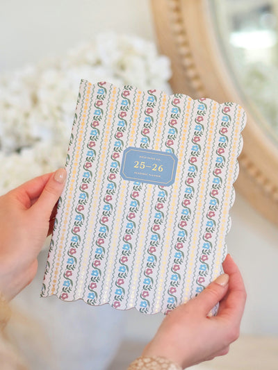 2026 Delphine 12-Month Academic Appointment Notebook - The Cross Decor & Design