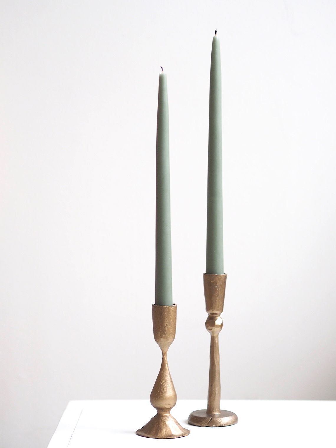 Classic Moss Taper Candle Set - The Cross Decor & Design