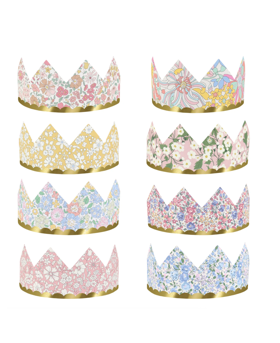 Liberty Wharfedale Party Crowns (Set of 8)