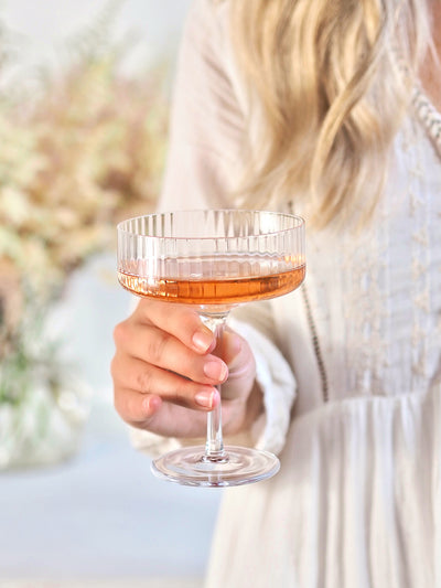 Alexis Champagne Coupe - The Cross Decor & Design