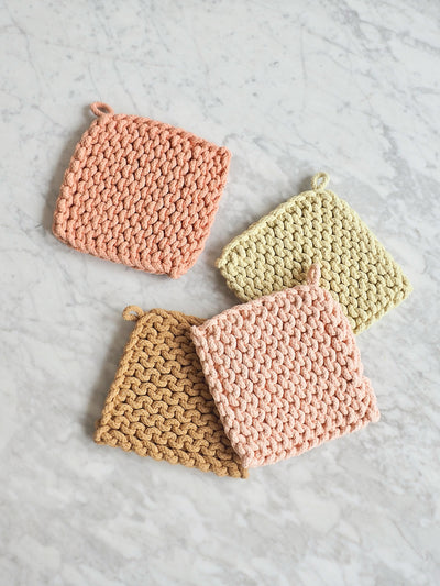 Crocheted Potholders - The Cross Decor & Design