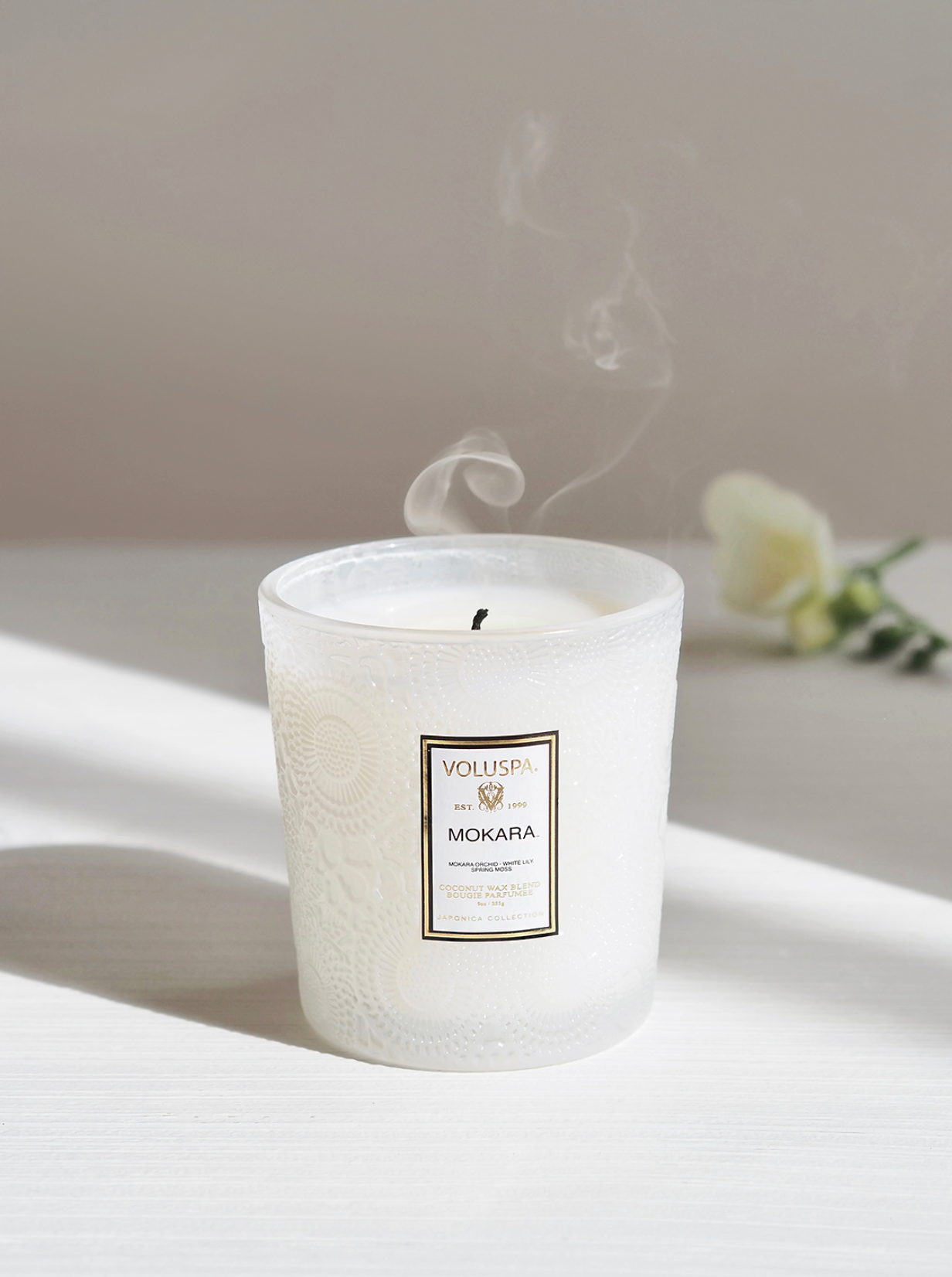 Mokara Classic Boxed Candle - The Cross Decor & Design