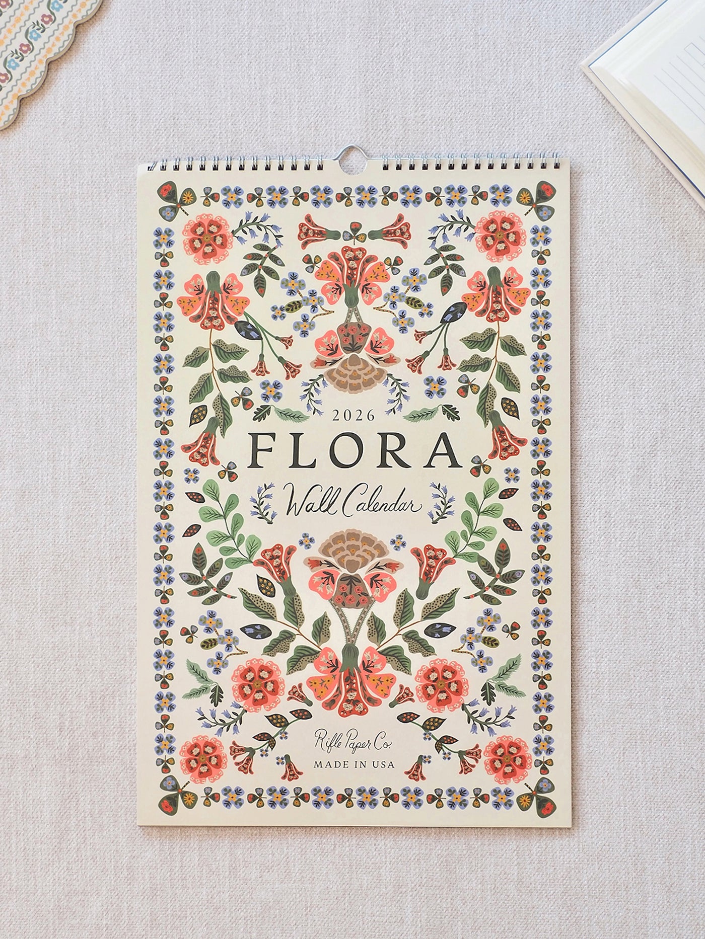 2026 Flora Wall Calendar - The Cross Decor & Design