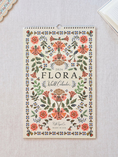 2026 Flora Wall Calendar - The Cross Decor & Design