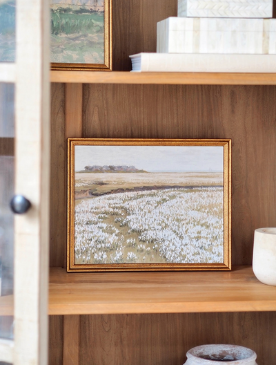 Dandelion Fields Framed Canvas Print | 11x14 - The Cross Decor & Design