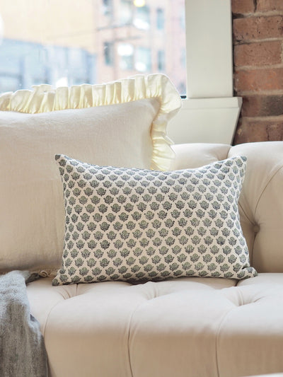 Bailey Azur Pillow | 14x20 - The Cross Decor & Design