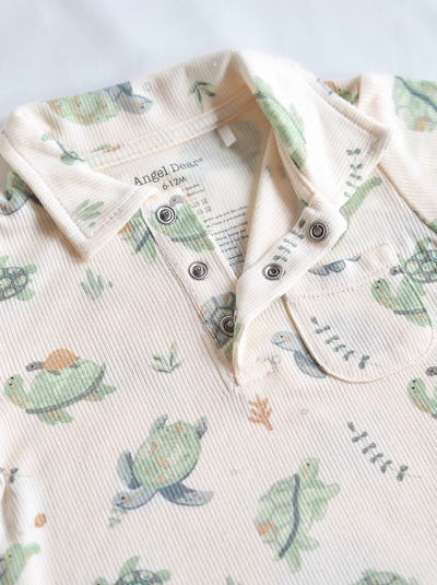 Sea Turtles Polo Shirt And Short - The Cross Decor & Design