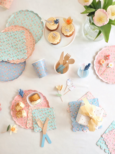 Vintage Ditsy Cups - The Cross Decor & Design