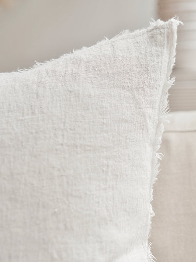 Lina Chambray Pillow | 24x24 - The Cross Decor & Design