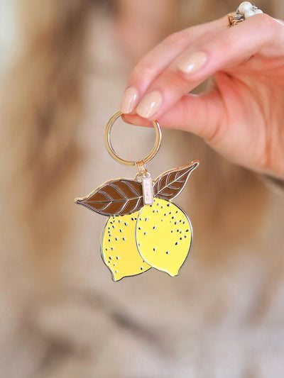 Lemon Keychain - The Cross Decor & Design