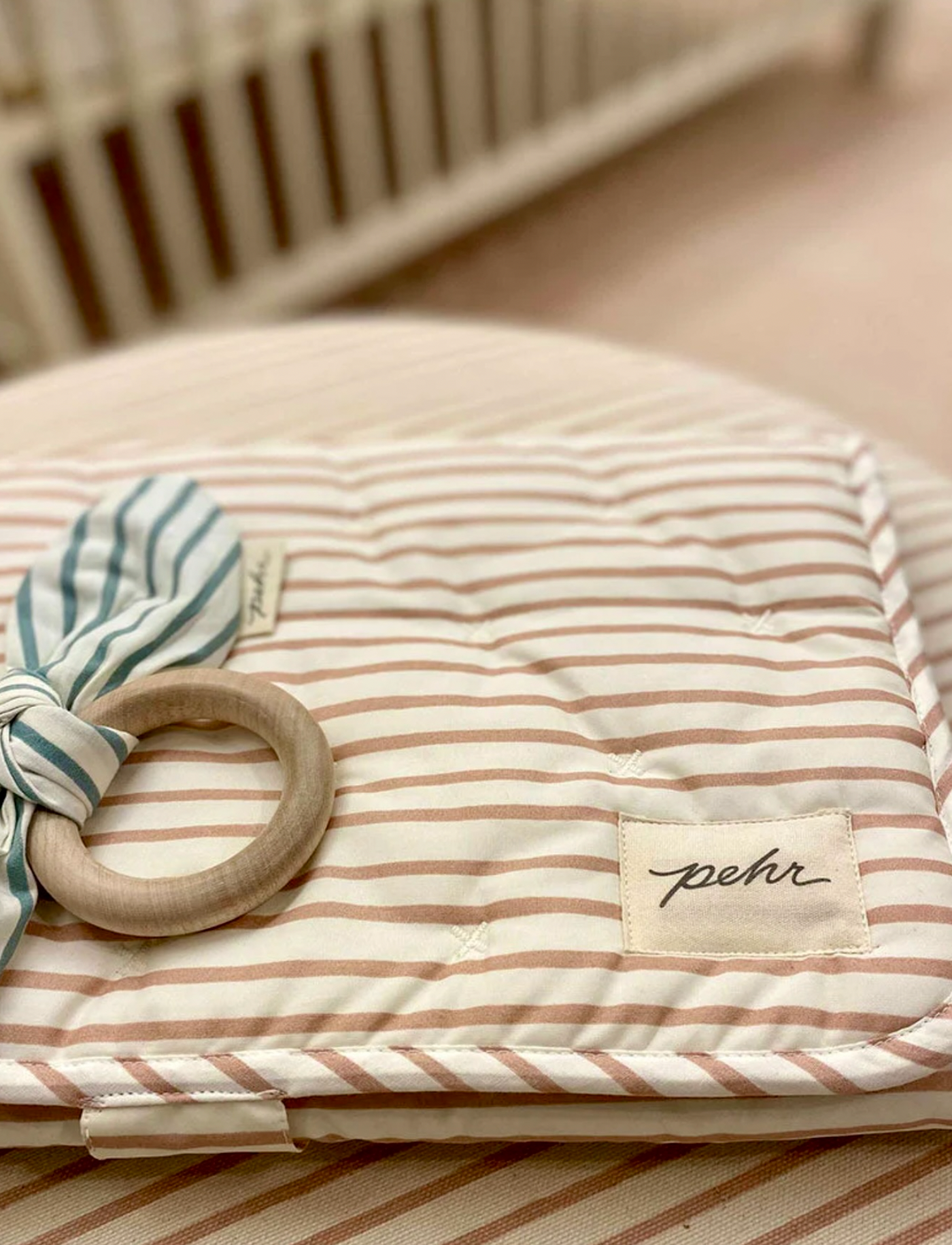 Rose Pink On the Go Portable Changing Pad - The Cross Decor & Design