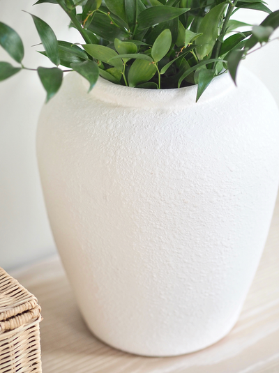 Athens White Vase - The Cross Decor & Design