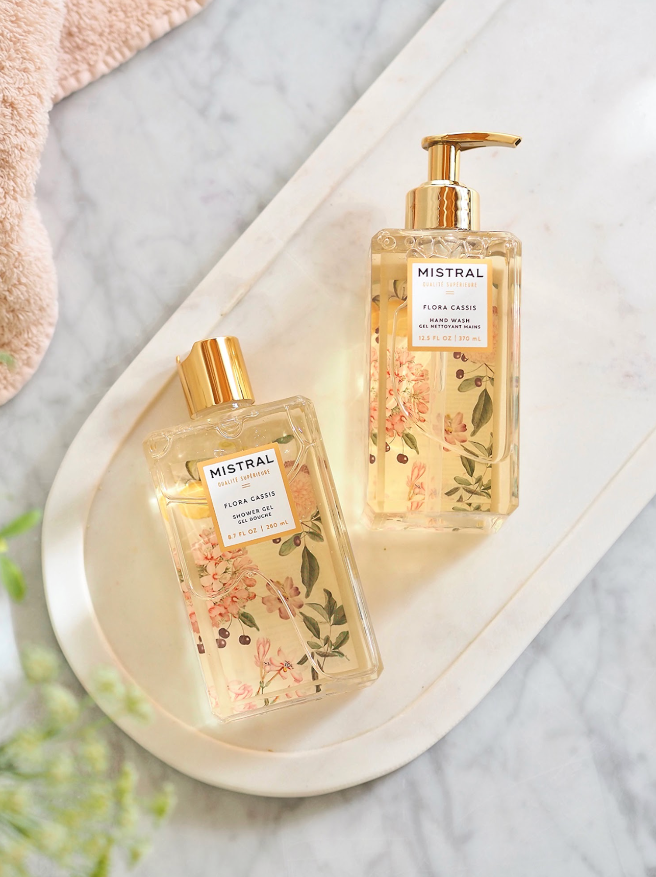 Flora Cassis Luxury Shower Gel - The Cross Decor & Design