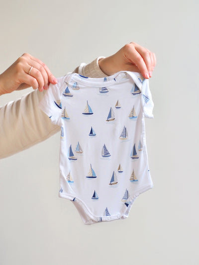 Sailboats Bodysuit - The Cross Decor & Design