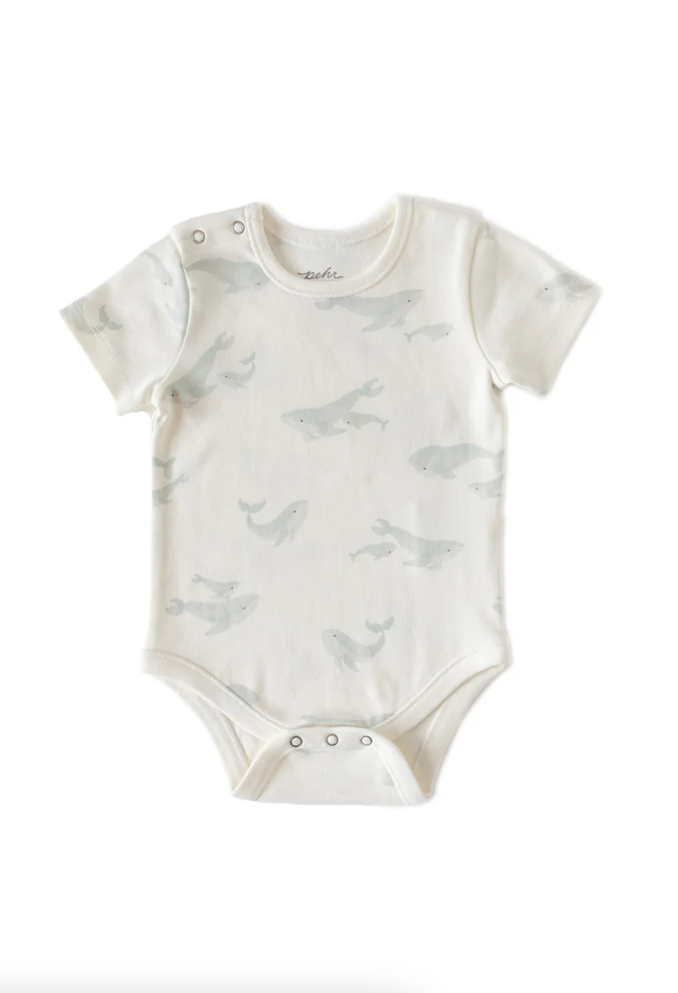 Follow Me Whales Short Sleeve One-Piece - The Cross Decor & Design