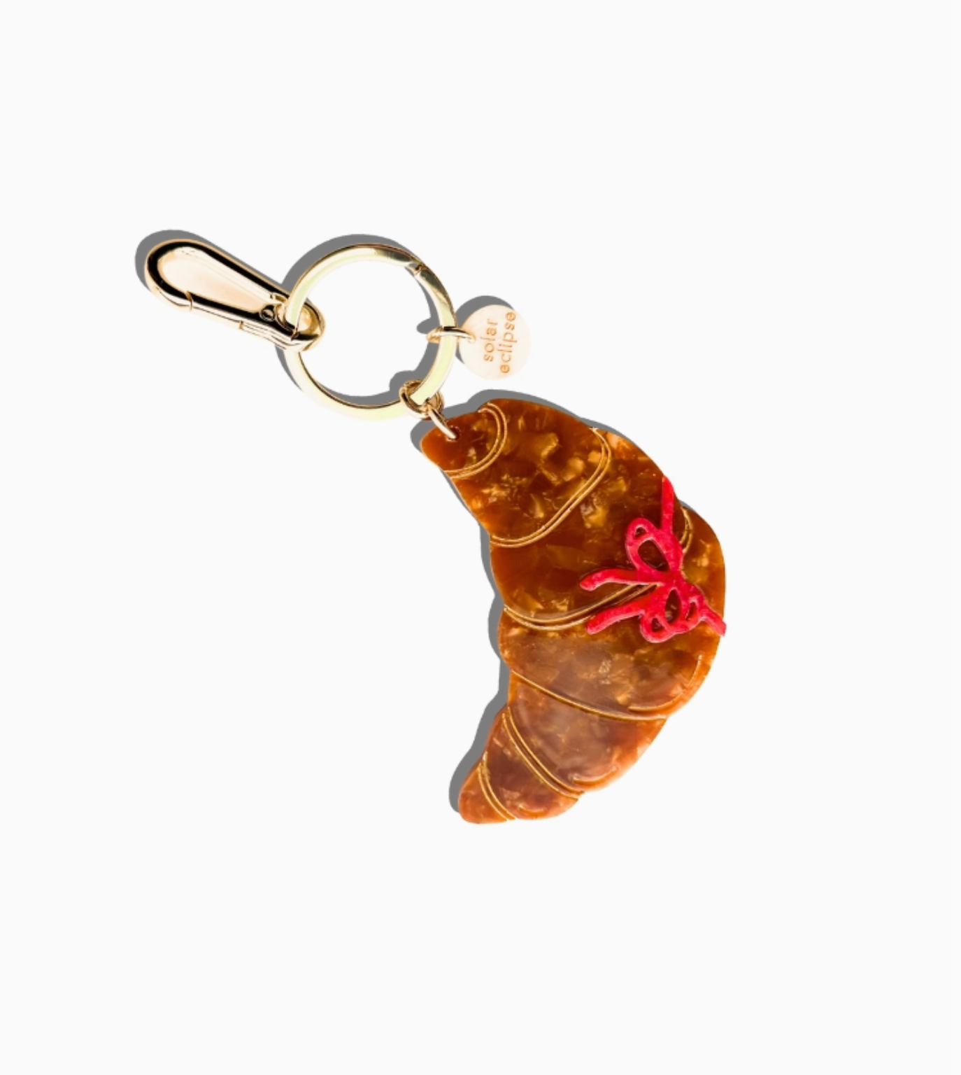 Bow Croissant Bag Charm - The Cross Decor & Design