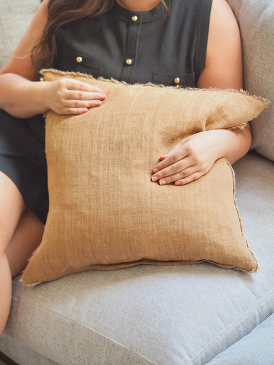 Lina Tawny Pillow | 20x20 - The Cross Decor & Design