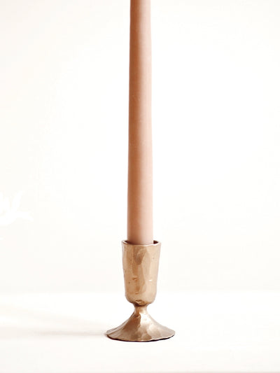 Lyri Bronze Taper Holder