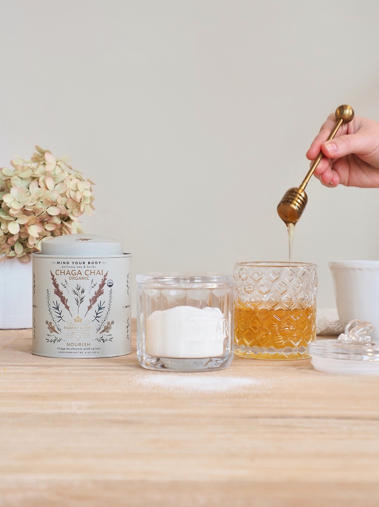 Sugar Bowl with Lid - The Cross Decor & Design