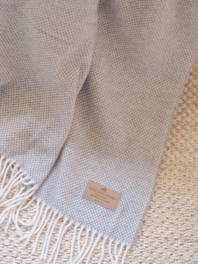 Juno Light Grey Cashmere Throw - The Cross Decor & Design