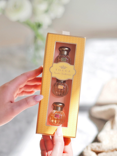 Garden Collection Mini Perfume Trio Set - The Cross Decor & Design