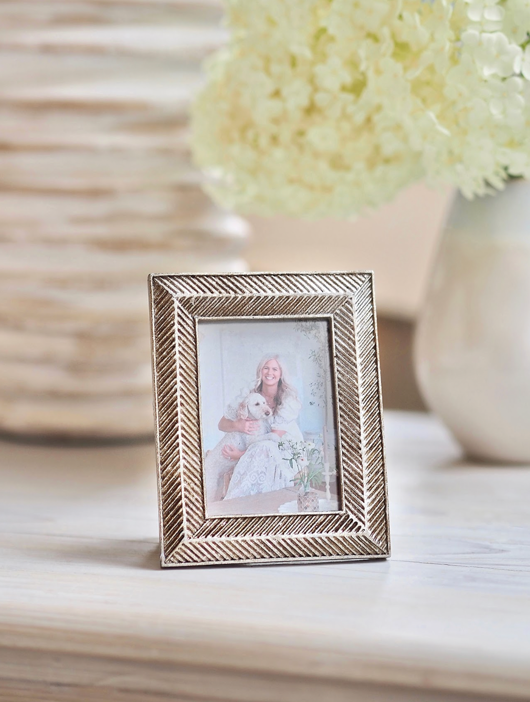 Yvette Silver Frames - The Cross Decor & Design