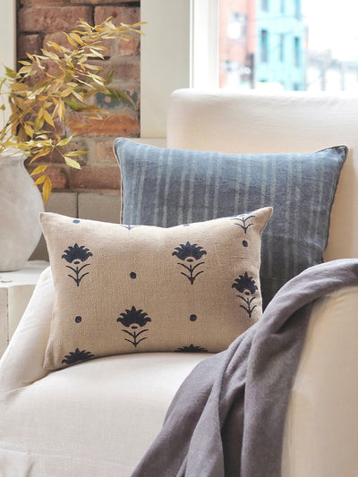 Pari Indigo Pillow | 14x20
