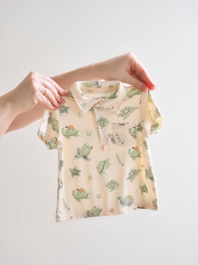 Sea Turtles Polo Shirt And Short - The Cross Decor & Design