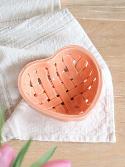 Lovely Heart Basket - The Cross Decor & Design