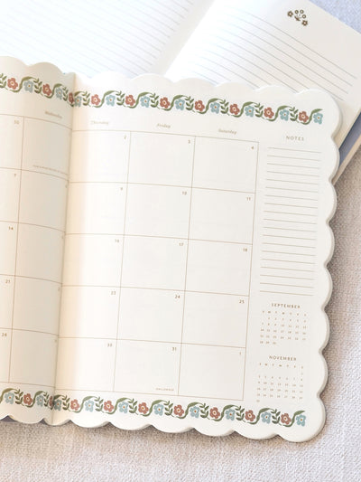 2026 Delphine 12-Month Academic Appointment Notebook - The Cross Decor & Design