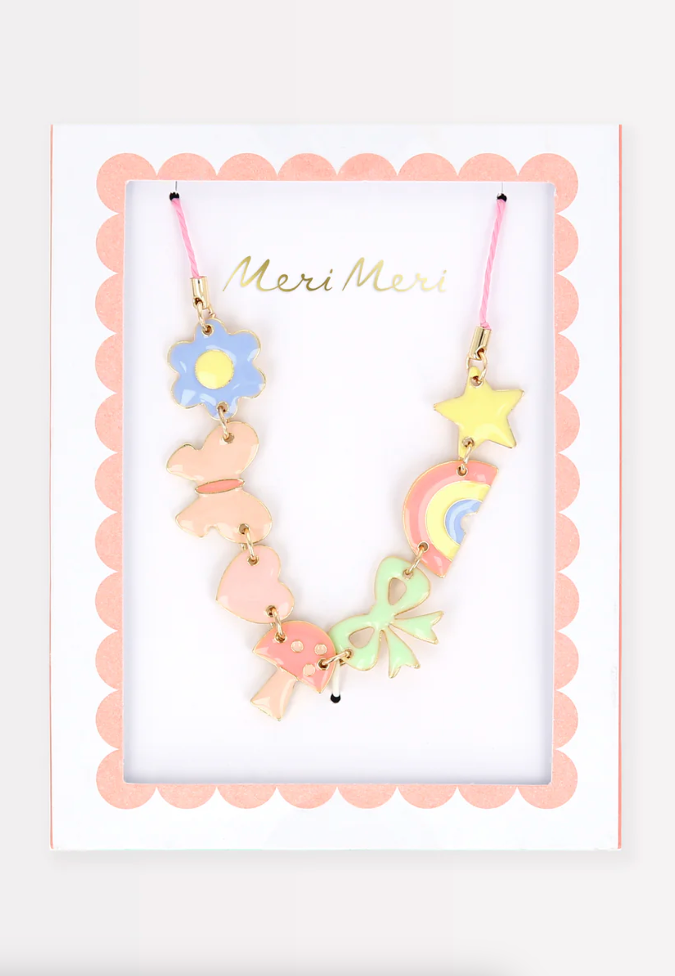 Fun Icobs Enamel Charm Necklace - The Cross Decor & Design