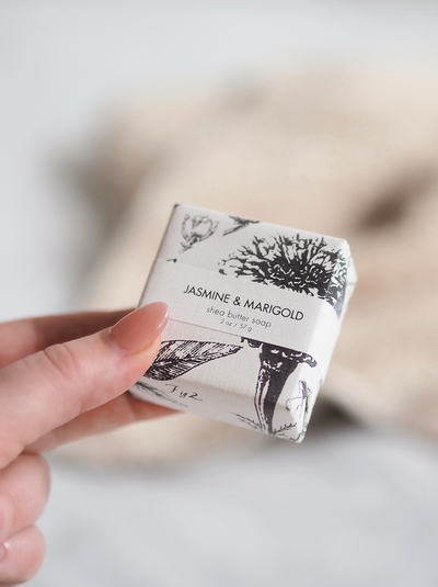 Petite Jasmine & Marigold Bar Soap - The Cross Decor & Design