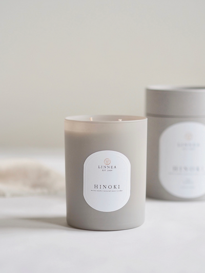 Hinoki 2 Wick Candle - The Cross Decor & Design