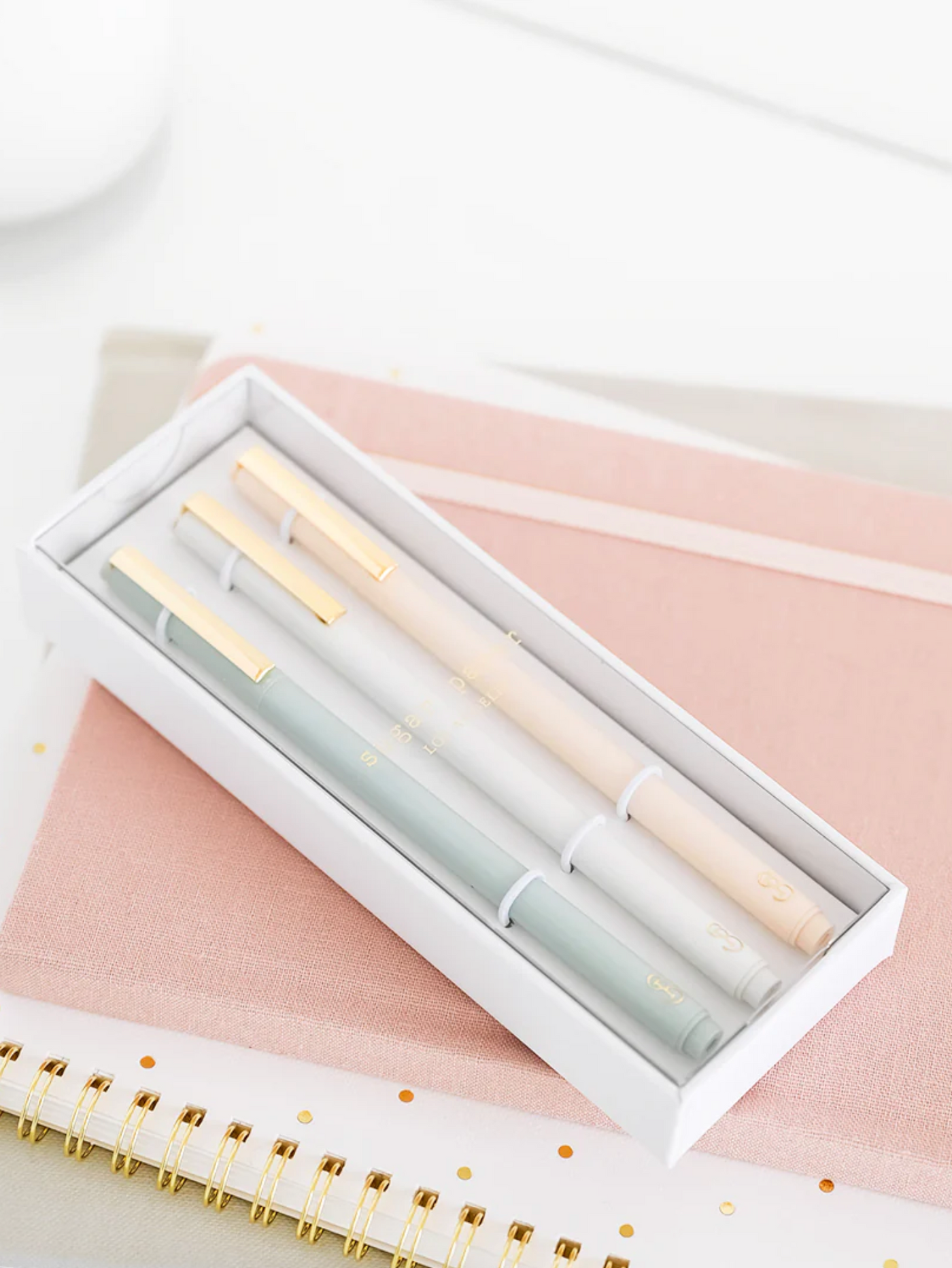 Solid Pastel Felt Pen Set