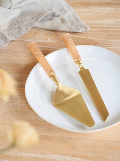 Camila Cake Server Set - The Cross Decor & Design