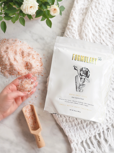Palo Santo & Oud Bath Salt Soak - The Cross Decor & Design