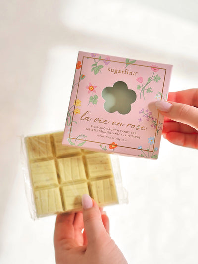 La Vie En Rose Pistachio Crunch Candy Bar