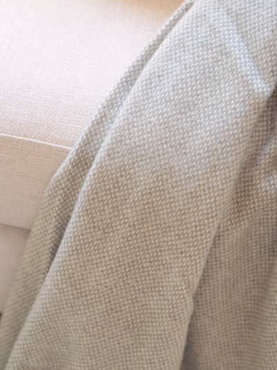 Juno Light Grey Cashmere Throw - The Cross Decor & Design
