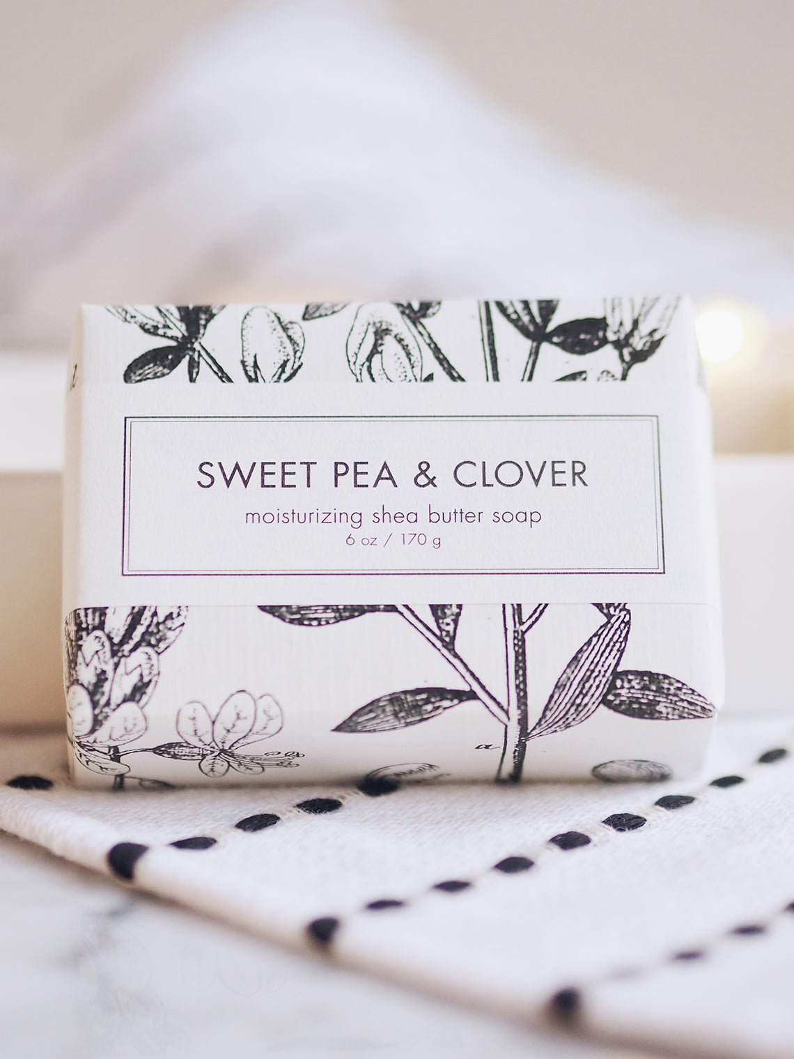 Sweet Pea & Clover Bar Soap