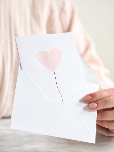 Heart Balloon Card - The Cross Decor & Design