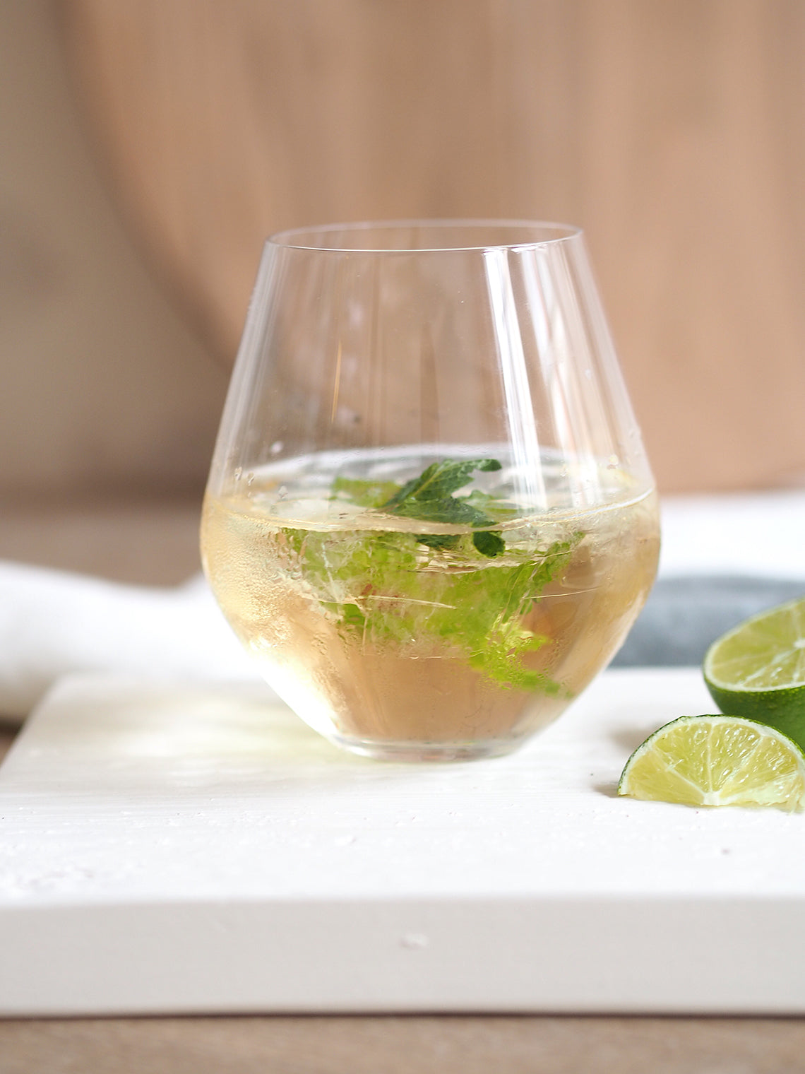 Meridian Stemless Wine Glass - The Cross Decor & Design
