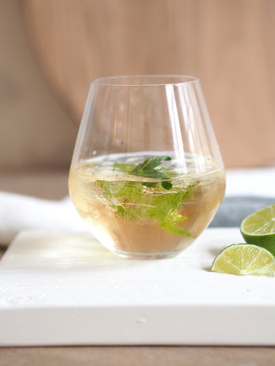 Meridian Stemless Wine Glass - The Cross Decor & Design