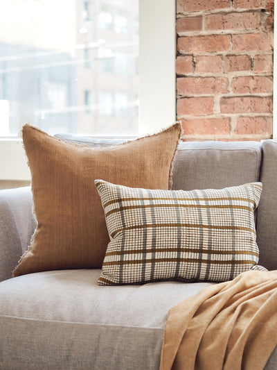 Lina Tawny Pillow | 20x20 - The Cross Decor & Design