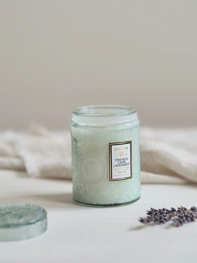 French Cade Lavender Small Jar Candle - The Cross Decor & Design