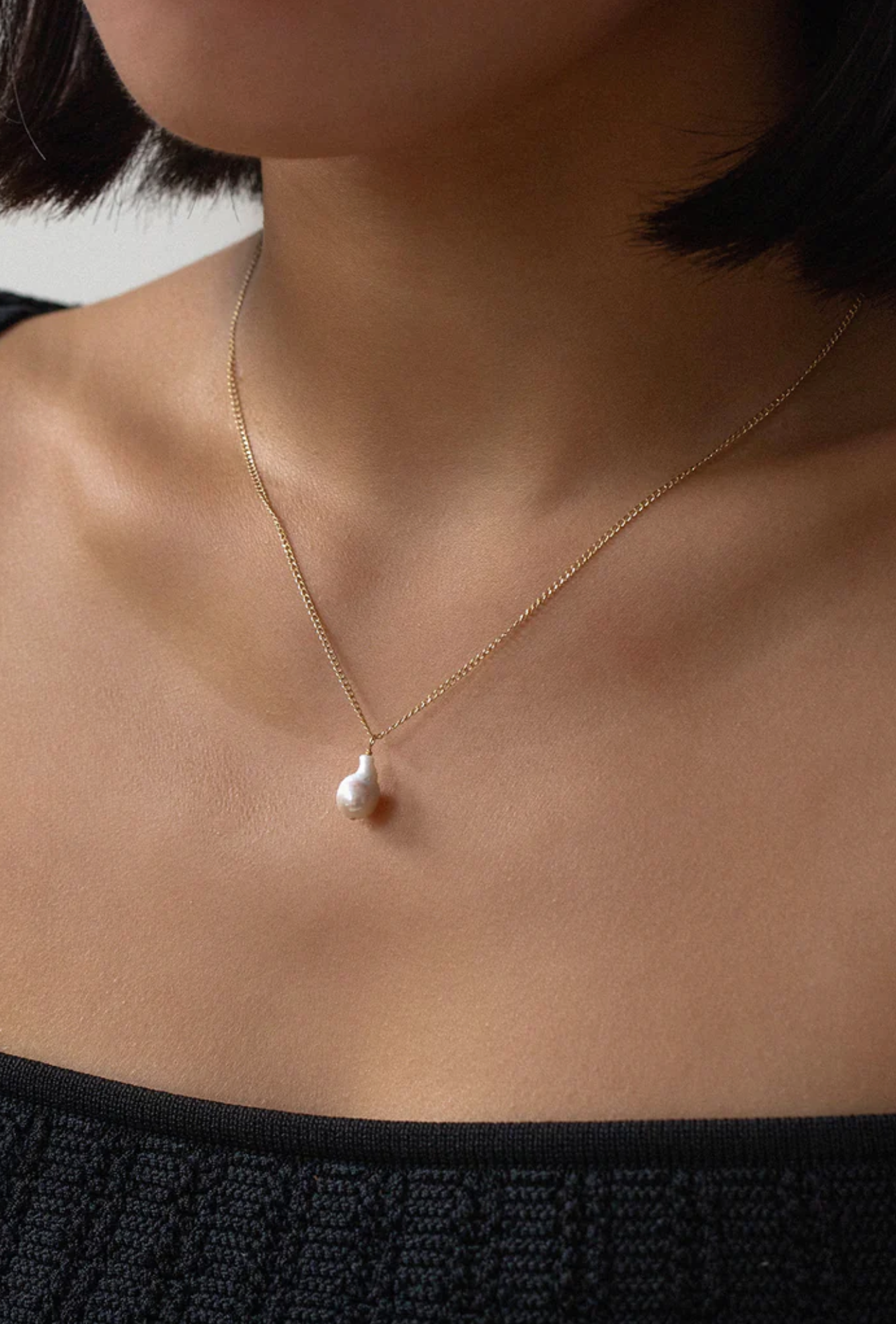 Baby Baroque Pearl Necklace - The Cross Decor & Design