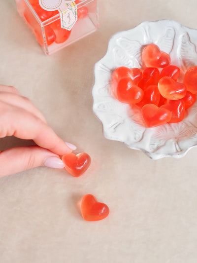 La Vie En Rose Strawberry Hearts