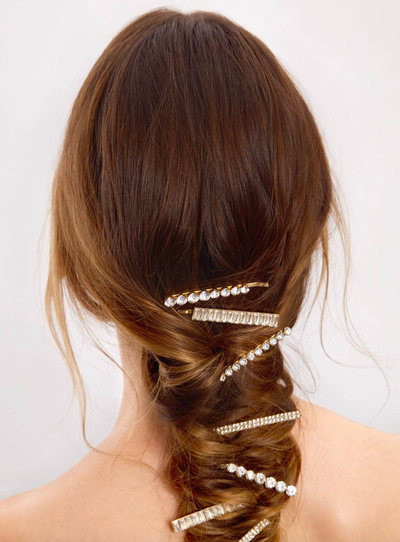 Variety Rhinestone Bobby Pin 4pc Set - The Cross Decor & Design