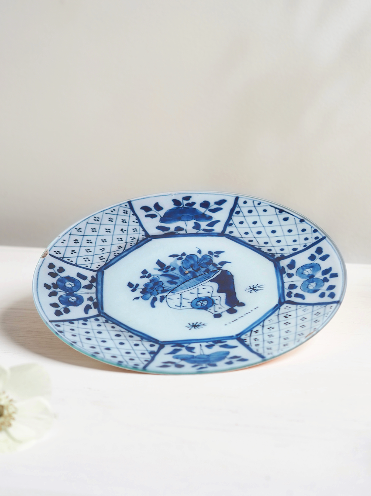 Delft #1 Plate | Weathered