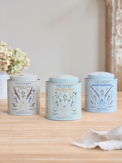 Chaga Chai Wellness Blend Tin - The Cross Decor & Design