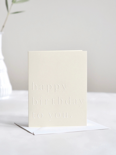 Birthday Chic Greeting Card